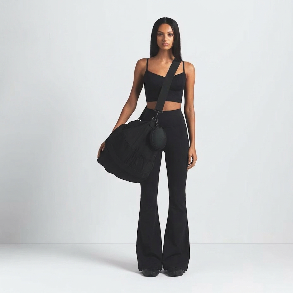 High-Waisted Flare Leggings