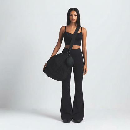 High-Waisted Flare Leggings