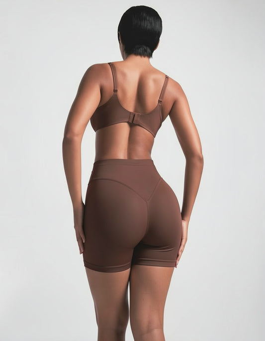 SculptFit High-Waist Shorts